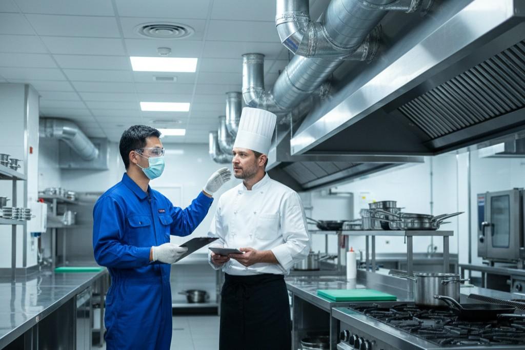 Kontrol Polusi Udara pada Dapur Komersial