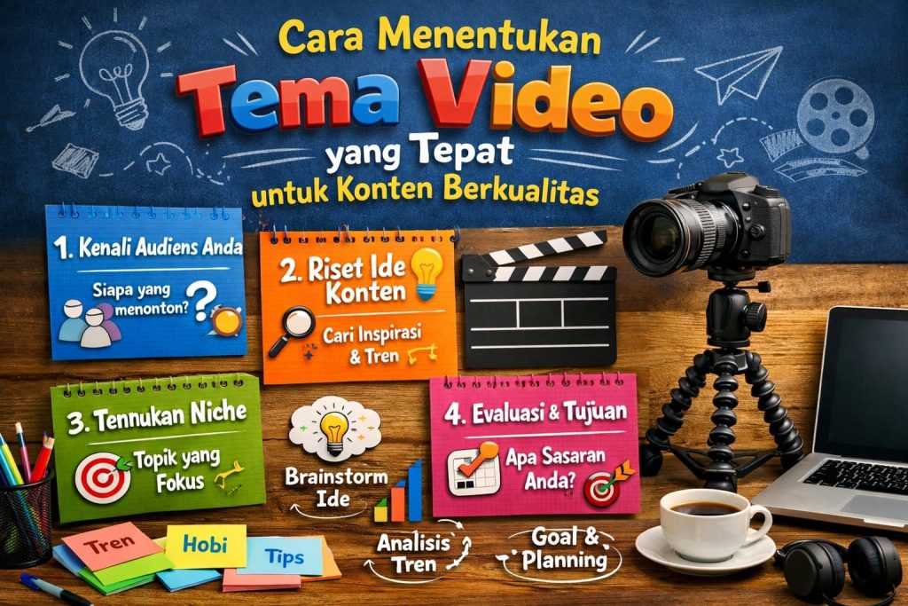 Cara Menentukan Tema Video yang Tepat untuk Konten Berkualitas