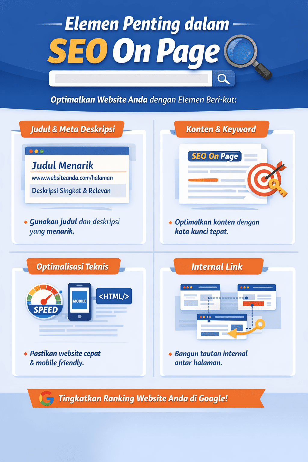 Elemen Penting dalam SEO On Page